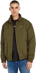 Produktbild: Tommy Jeans Herren Jacke Essential Padded Übergangsjacke, Grün (Drab Olive Green), XS