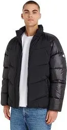 Produktbild: Tommy Jeans Herren Jacke Tonal Puffer Winterjacke, Schwarz (Black), L