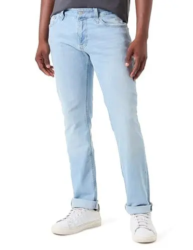 Produktbild: Tommy Jeans Herren Jeans Hose Scanton Slim Fit, Blau (Denim Light), 29W/36L