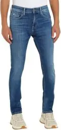 Produktbild: Tommy Jeans Herren Jeans Hose Scanton Slim Fit, Blau (Denim Medium), 28W/34L