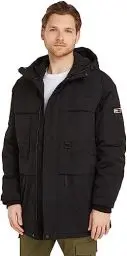 Produktbild: Tommy Jeans Herren Parka Tech Winter, Schwarz (Black), XS