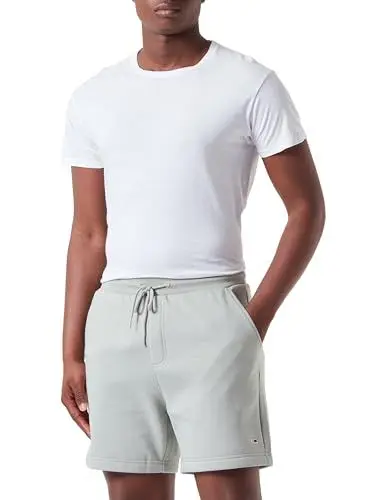 Produktbild: Tommy Jeans Herren Sweatshorts Beach Fleece Kurz, Mehrfarbig (Faded Willow), S