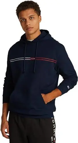Produktbild: Tommy Jeans Herren TJM Reg Entry Graphic Hoodie EXT Dm0dm20847 Kapuzenpullover, Blue (Dark Night Navy), XL EU