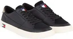Produktbild: Tommy Jeans Herren Vulcanized Sneaker Schuhe, Schwarz (Black), 41