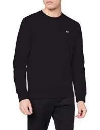 Produktbild: Tommy Jeans TJM REGULAR FLEECE C NECK Sweatshirts Herren, Schwarz (Black), XL