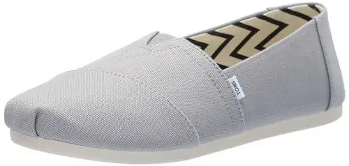 Produktbild: TOMS Damen Alpargata Espadrille, Drizzle Grey Recycled Cotton Canvas, 42 EU