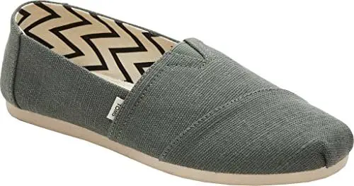 Produktbild: TOMS Damen Alpargata Flacher Slipper, Bonsai-Grün, 40 EU