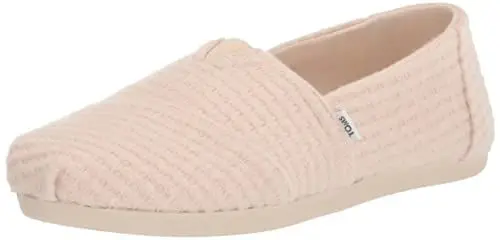Produktbild: TOMS Damen Alpargata Repreve Flacher Slipper, Honigbeige, 35.5 EU