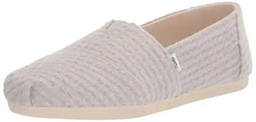 Produktbild: TOMS Damen Alpargata Repreve Flacher Slipper, Wolkengrau, 37 EU
