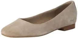 Produktbild: TOMS Damen Briella Ballerinas, Dune Wildleder, 38 EU