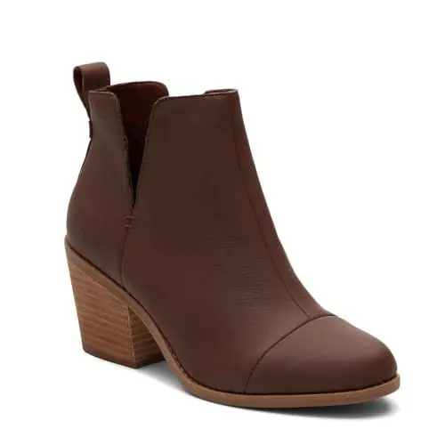 Produktbild: TOMS Damen Everly Cutout Stiefel, Kastanienleder, 40 EU
