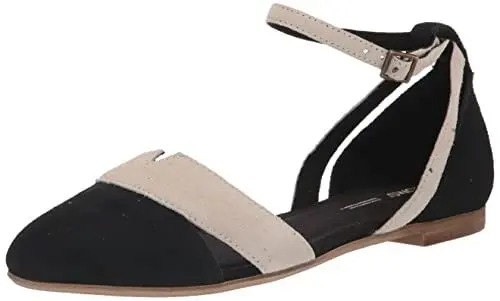 Produktbild: TOMS Damen Juliannah Ballerinas, SCHWARZ, 37.5 EU