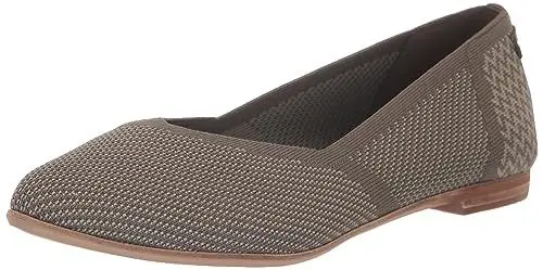 Produktbild: TOMS Damen Jutti Neat Ballerinas, Oliv/Blatt für Mich (Leaf It to Me), 37.5 EU