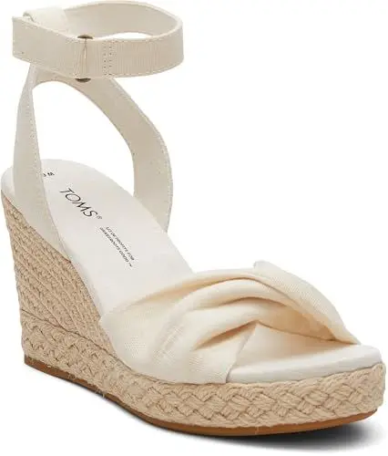 Produktbild: TOMS Damen Marisela Keilsandale, Natur, 40 EU
