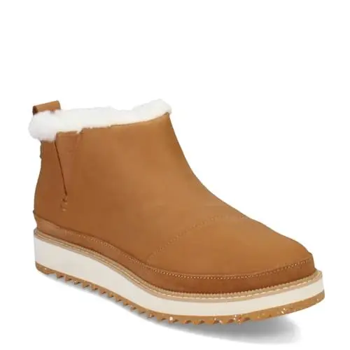 Produktbild: TOMS Damen Marlo Stiefel, Hellbraunes Wildleder, 40 EU