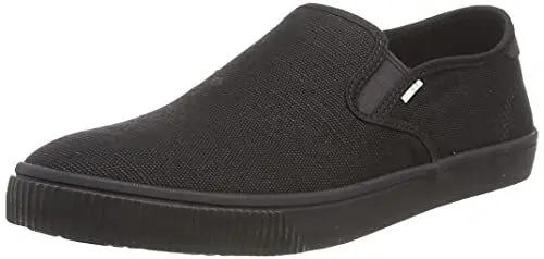 Produktbild: TOMS BAJA Slipper Canvas Herren, Schwarz, 47.5 EU