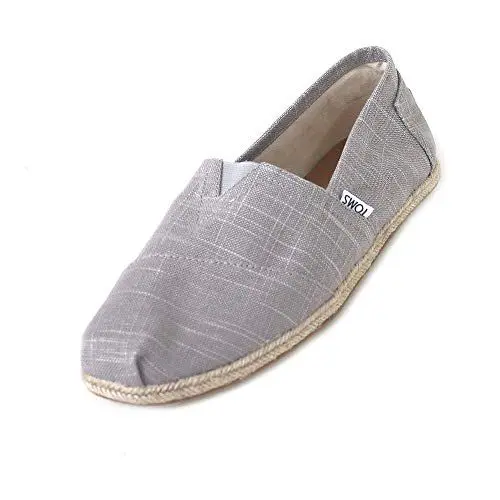 Produktbild: TOMS Herren Men Alpargata On Drizzle Espadrilles, Grau (Grey Linen Rope Sole 000), 40.5 EU