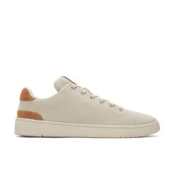 Produktbild: TOMS Herren TRVL LITE 2.0 Low Sneaker, Fog/Tan Recycled Cotton Canvas/Suede, 47 EU