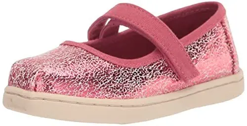 Produktbild: TOMS Jungen Mädchen Flache Mary Jane, PINK, 19.5 EU