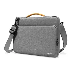 Produktbild: tomtoc 360° Tasche Hülle für Neu 14-Zoll MacBook Pro M4/M3/M2/M1 Pro/Max (2024-2021) A3112 A3401 A3185 A2992 A2918 A2779, 13,5-14,4 Surface Laptop 7/6/5/Studio, Rundumschutz Laptop Schultertasche
