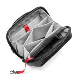 Produktbild: tomtoc Zubehörtasche Kabeltasche, Elektronik Tech Pouch Laptop Zubehör Organizer Tasche Cable Bag Reise Accessoires Case für Adapter, Ladegerät, Kabel, Festplatte, SD Karten, Power Bank