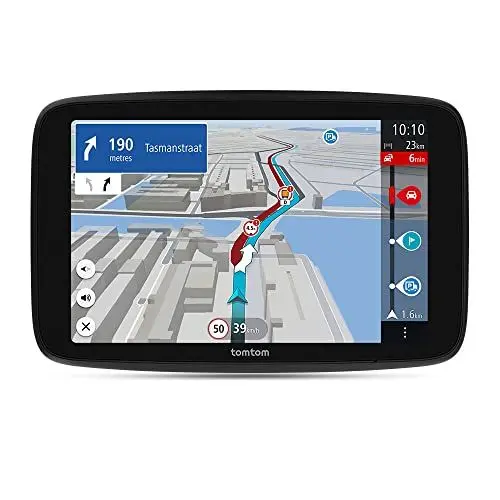 Produktbild: TomTom LKW Navi GO Expert Plus (7 Zoll-Display, Routenführung und POIs für große Fahrzeuge, TomTom Traffic inklusive, Weltkarten, Echtzeitwarnungen zu Beschränkungen) - Neue Software
