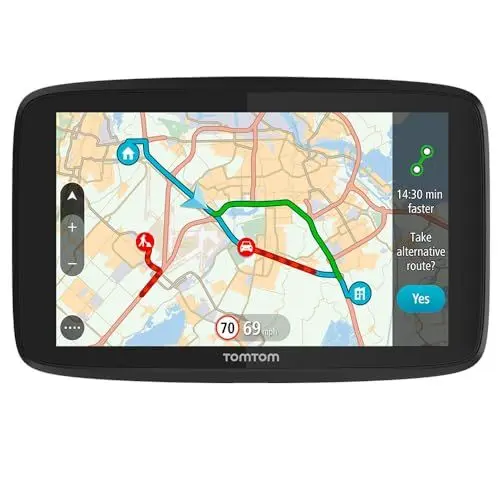 Produktbild: TomTom Pkw Navi GO 620 (6 Zoll, Updates via WiFi, Karten-Updates Welt, Stauvermeidung dank TomTom Traffic über Smartphone)