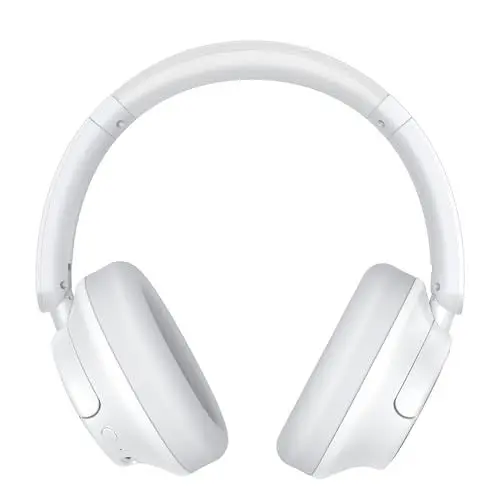 Produktbild: TONEMAC Kopfhörer H7Pro – eine Tradition in Klangqualität mit ANC -45 dB, Akkulaufzeit von 80 Stunden – Weiß