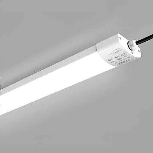 Produktbild: TONFFI LED Feuchtraumleuchte 36W 120CM für Bad Keller Garage Feuchtraum Büro, LED Feuchtraumlampe Wannenleuchte Leuchte Röhre, Neutralweiß 4000K Wasserfest IP65