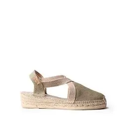 Produktbild: Toni Pons Damen-Espadrille aus Baumwollstoff - Verdi-V - Khaki, 37 EU
