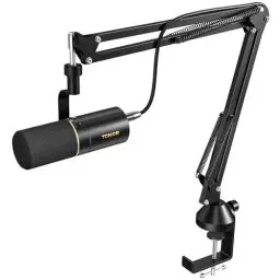 Produktbild: TONOR USB/XLR Mikrofon PC Dynamisch mit Mikrofonarm, Gesangsmikrofon Micophone Gaming Microfono PS4 PS5 Vocal Mic mit Mikrofonständer Mute Button für Podcast Studio Brodcast Streaming Aufnahme TD510+