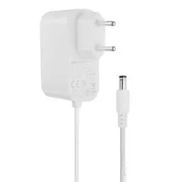Produktbild: Tonton 12V 2A DC Netzteil 1.8Meter Kabellänge, 24W Netzadapter, 5,5mm x 2,1mm Steckernetzteil Netzadapter für Überwachungskamera, NVR DVR IP Kamera, LED Streifen, TV-Box. CCTV Recorder (1,8Meter) Weiß