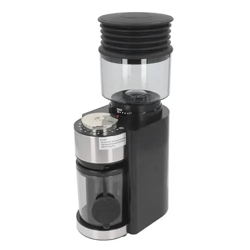 Produktbild: Tonysa ​​​​Elektrische Kaffeemühle mit Mahlwerk, 150 W Kaffeebohnenmühle, 250 G Bohnenkapazität, Kompatibel mit Moka Pot Siphon Pot French Press Pour Over Pot Tropfkaffeemaschine