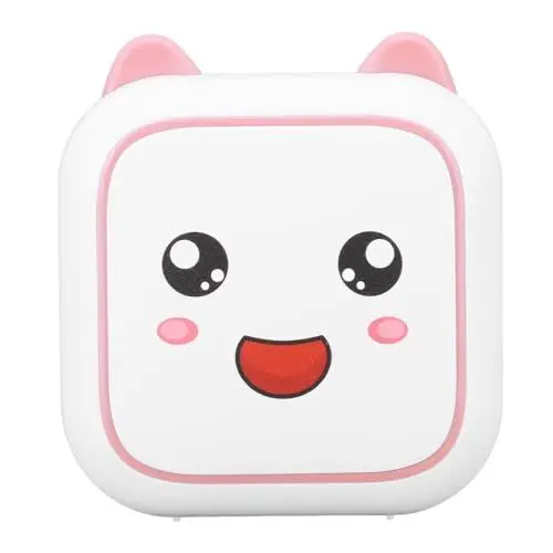 Produktbild: Tonysa Mini-Drucker, Tragbarer Mobiler -Thermodrucker mit Wiederaufladbarem Akku, Schnelles Drucken, für Studium und Arbeit (PINK)