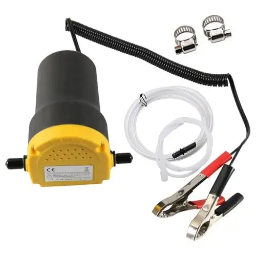 Produktbild: TONZACK Motorölpumpen Ölwechsel Pumpe Absaugpumpe Ölpumpe mit Schlauch,12V 60W Ölabsaugpumpe,Kraftstoffpumpe Dieselpumpe für Öl und Diesel zum Auto Motorrad(Pumpen Sie kein Wasser, Benzin)