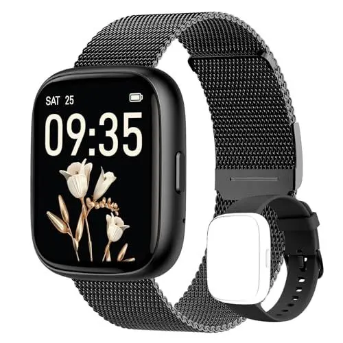 Produktbild: TOOBUR Smartwatch Damen Herren ohne App und Handy mit schrittzähler, 1.83