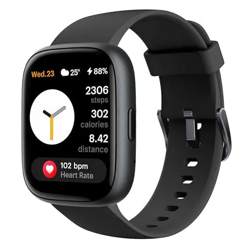 Produktbild: TOOBUR Smartwatch Herren Damen mit Telefonfunktion und Alexa, 1.83