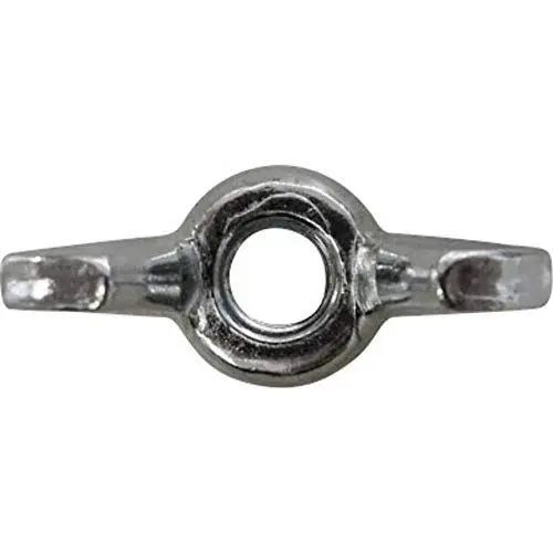 Produktbild: TOOLCRAFT 812810 Flügelmutter M6 Stahl verzinkt 100 St.