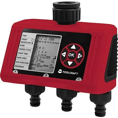 Produktbild: TOOLCRAFT Easy Trio 2302366 Bewässerungscomputer