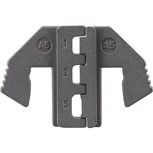 Produktbild: TOOLCRAFT PLE-0A5 Crimp-Einsätze | Netzwerk-Kabeltester | RJ45-Kabelprüfer | Netzwerk-Leitungstester | LAN-Kabel-Testgerät | Ethernet-Kabeltester | Crimpstempel | Quetschbereich 0,5-6 mm² | CAT5 CAT6