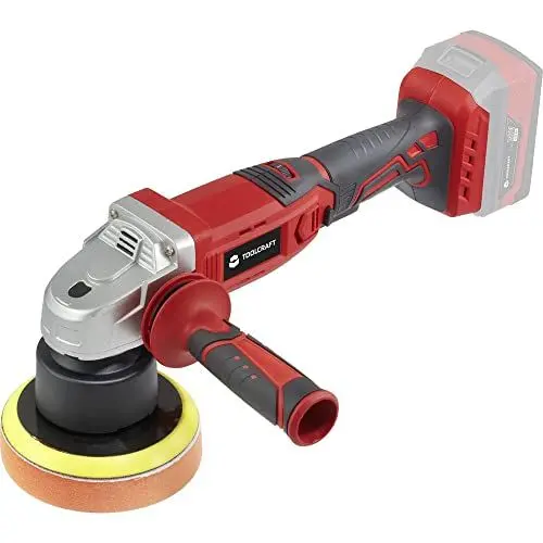 Produktbild: TOOLCRAFT TO-7492719 Akku Poliermaschine 20 V 3000 - 6000 U/min 125 mm