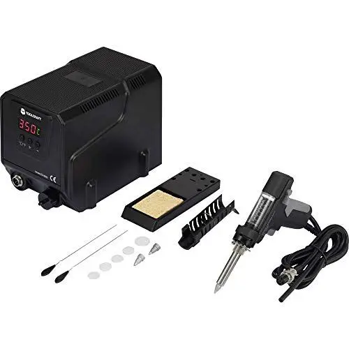 Produktbild: TOOLCRAFT ZD-8925 Entlötstation digital 90 W 160-480 °C inkl. Entlötsaugpumpe