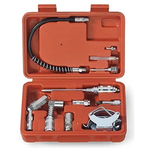 Produktbild: Tooluxe 61077L Multifunktions-Fettpresse und Schmierzubehör-Set