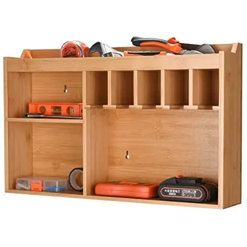 Produktbild: TOOLZILLA Schrank Schubladen Ordnungssystem - Werkzeug Organizer - Schwerlastregal Elektrowerkzeug-Organizer - Bohrerhalter Wandhalterung Bohrer-Ladestation, werkstatteinrichtung