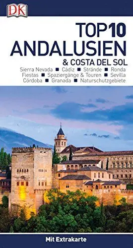 Produktbild: Top 10 Reiseführer Andalusien & Costa del Sol: mit Extra-Karte und kulinarischem Sprachführer zum Herausnehmen