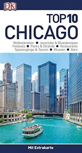 Produktbild: Top 10 Reiseführer Chicago: mit Extra-Karte und kulinarischem Sprachführer zum Herausnehmen