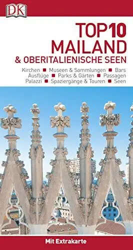 Produktbild: Top 10 Reiseführer Mailand & Oberitalienische Seen: mit Extra-Karte und kulinarischem Sprachführer zum Herausnehmen