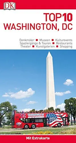 Produktbild: Top 10 Reiseführer Washington, DC: mit Extra-Karte und kulinarischem Sprachführer zum Herausnehmen