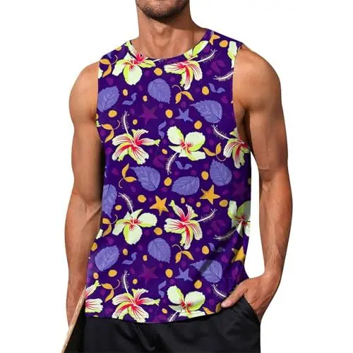 Produktbild: Top, Herren Unterhemden Shirt Herren Sommer Graphic Tee Fashion Arbeitskleidung Männer Jagdbekleidung Herren Tops Für Herren Stussy Ärmel(A05,M)