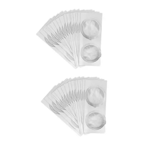 Produktbild: TOPBATHY 100 Stk Kaffeekapselbecherfolie Kaffeefolien Deckel Für Kaffee Aluminiumdeckel Versiegelt Foliendeckel Folien Für Espresso Verschluss Von Espressodeckeln Silver Aluminiumfolie